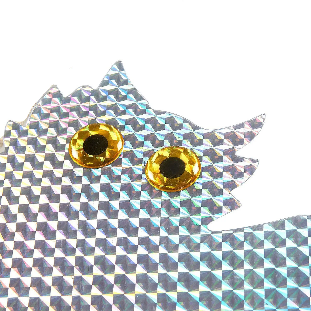 Bird Scare Repellent Device - Reflective Hanging Owl - Pest Repellent Control Woodpecker Deterrent - Scare and Frighten (2 pack)