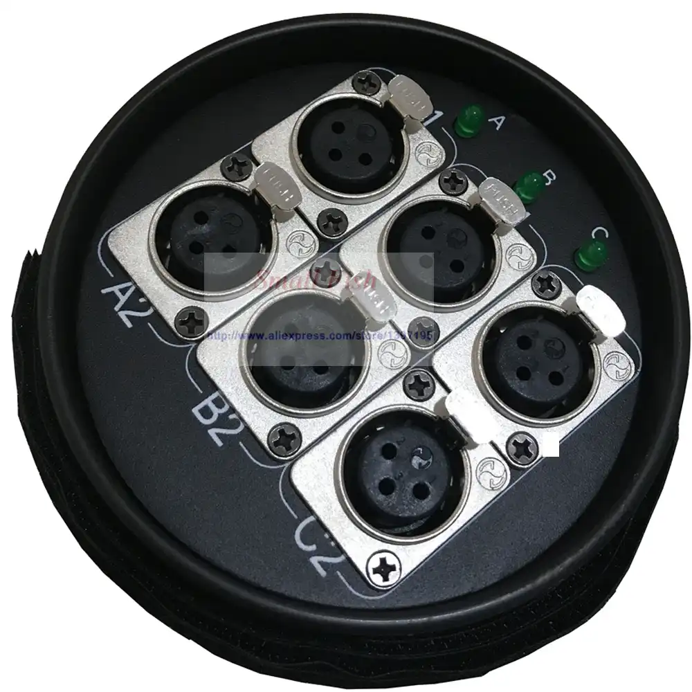 2 шт. Контроллер освещения сцены для дискотеки DMX512 разделитель света усилителя