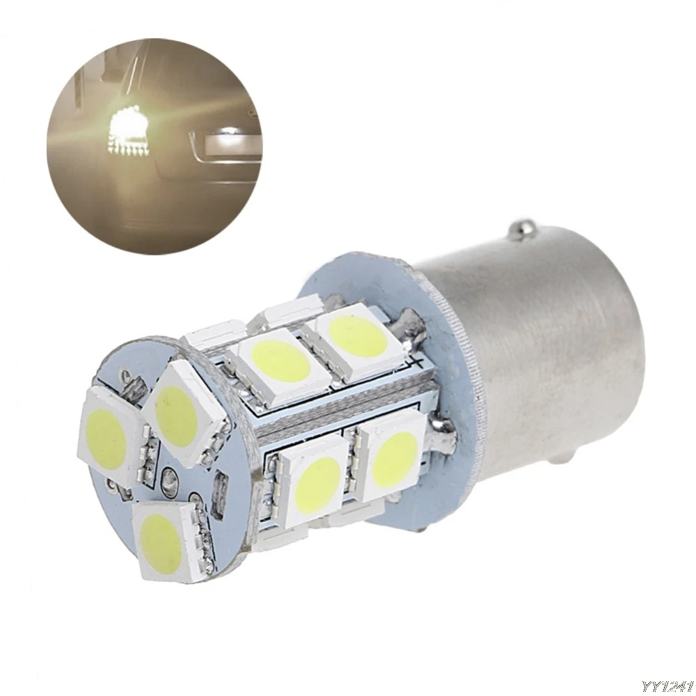 10 шт. BA15S 1156 5050 13SMD авто светодиодный автомобильный световой сигнал лампа заднего фонаря задний автомобильный сигнал
