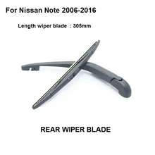 305mm Rear Window Windshiel font b Wiper b font Arm Blade For NISSAN NOTE 2006 2016