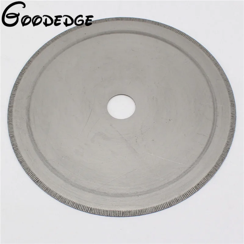 6"inch Notched Diamond Lapidary Slab Saw Blade Arbor Hole 25mm With
