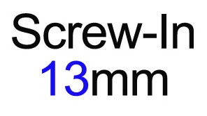 E тип Силиконовые носовые упоры Размер 13 мм 14 мм 15 мм Винт-или push-в тип дополнительно - Цвет: Screw In 13mm