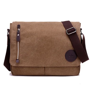 

Vintage Men Canvas Messenger Bags Black Travel Bag Male Shoulder Bag Classical Casual Trunk Unisex Big Handbags