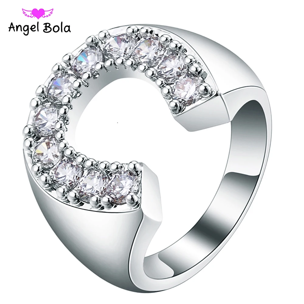 Pryme AAA Cubic Zirconia Fashion Jewelry 925 Sterling Silver Rings For
