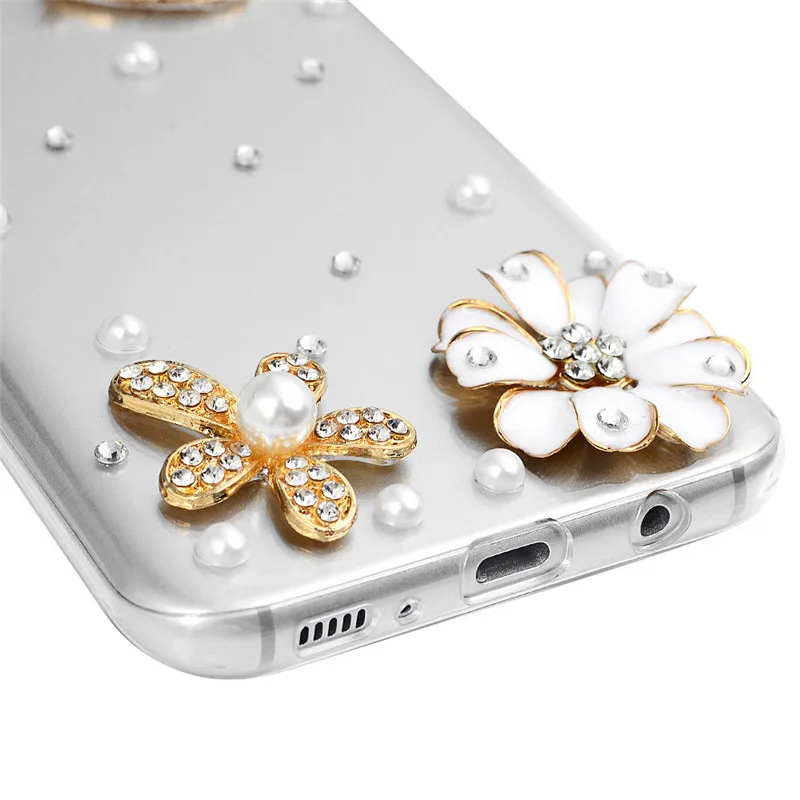 LaMaDiaa 3D Кристалл Алмаз ручной работы Bling чехол для телефона для samsung Galaxy S10 lite S7 edge S8 S9 Plus Note 10 Note8 Модный чехол