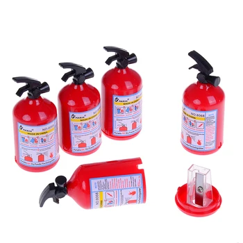 

1Pc Creative Cute Kawaii Fire Extinguisher Shape Pencil Sharpener Student Stationery For Kids Gifts