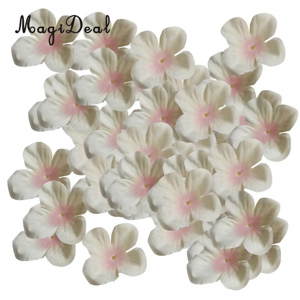 MagiDeal Delicate 500Pcs Artificial Rose Flower Petals Craft for DIY Hair Bow Dress Wedding Party Corsage Flower Garland Decor