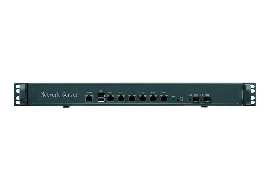 INTEL I7 3770 3,4 Ghz 1U rack Тип сервер с 6*1000 M 82583 v Gigabit LAN 2* SFP поддержка ROS/маршрутизатор Mikrotik Barebone PC