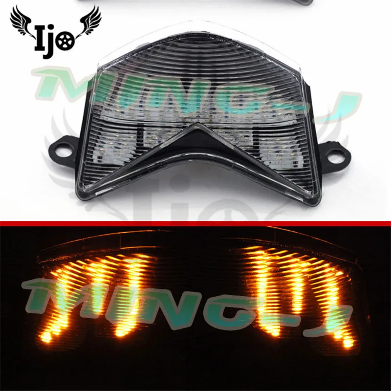 Cheap Chance for  moto for kawasaki ZX-6R 05-06 636 ZX-10R 06-07year LED motorcycle accessories brake tail License Pl