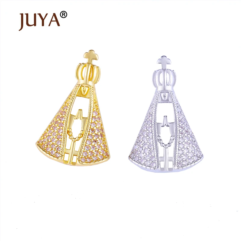 

Religious Jesus Christian Pendant Gold Silver Cross Prayer Christ Men Women Girl Kids Charm Pendants For Jewelry Making