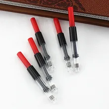 2 шт ручки пишущий инструмент перьевая ручка чернильные картриджи конвертер