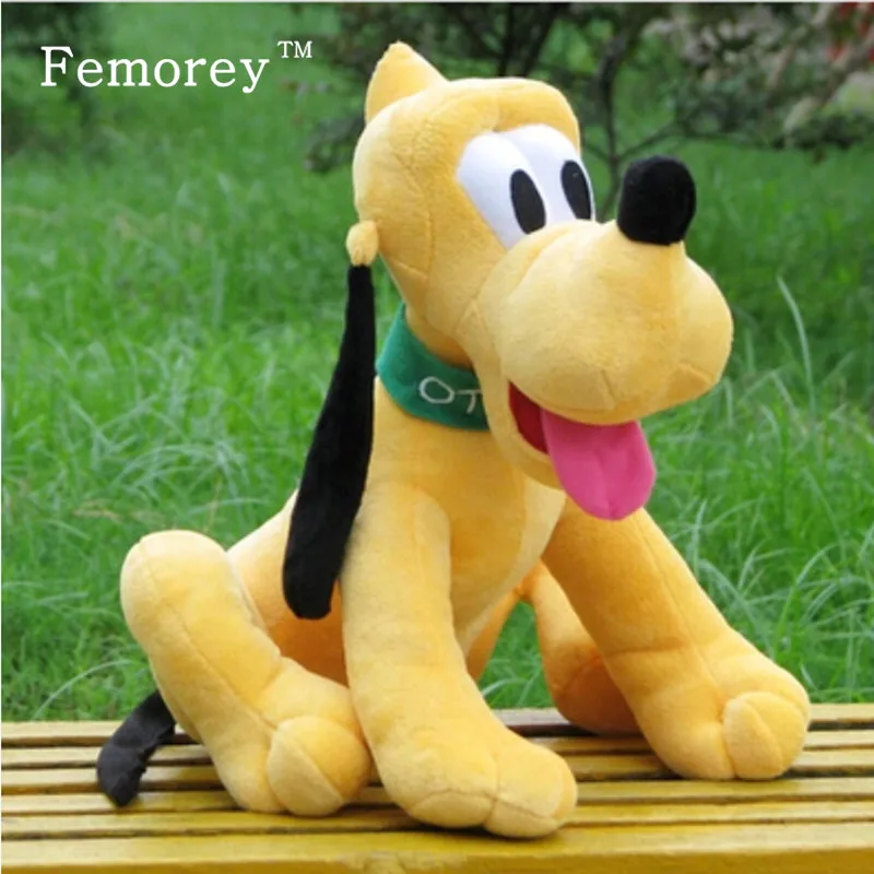 Kawaii 30cm Pluto Plush Toys Goofy Dog Donald Duck Daisy Duck Friend Pluto Stuffed Doll Toys Children Kids Christmas Gift