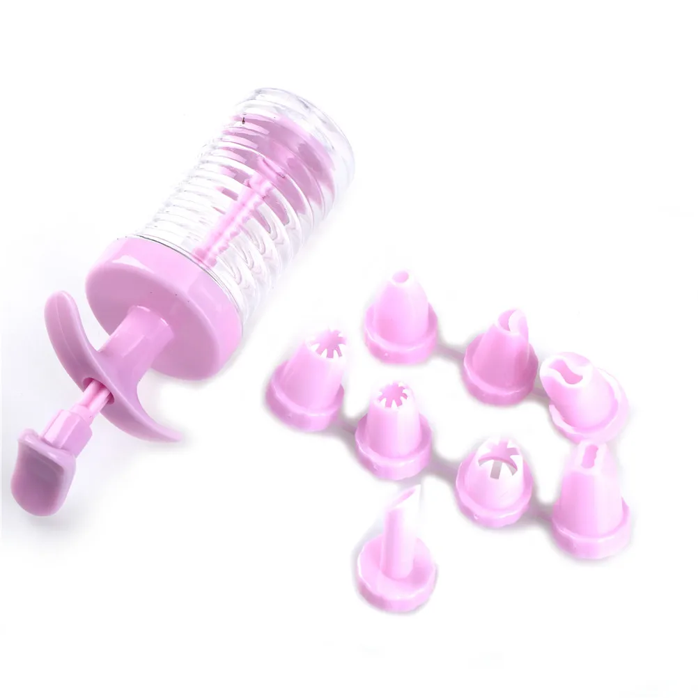 

New Cake Nozzles Icing Syringe Mold Cake Decorating Piping Cream Syringe Tips Set Tool Cake Decoration Set