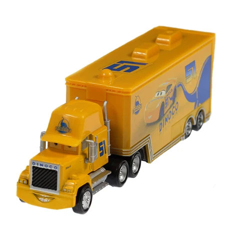1:55 Disney Pixar Cars 2 3 Toys Lightning McQueen Jackson Storm Mack Uncle Truck Diecast модель автомобиля игрушка