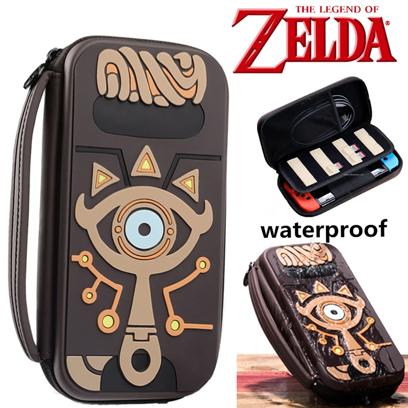 

The Legend of Zelda Sheikah Slate Storage Bag Cosplay Props Psp Carrying Water-resistent Case Bags Silica Gel Women Men