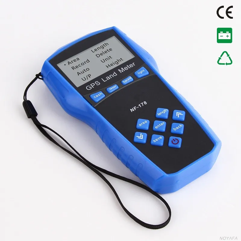 Горячая Профессиональный ручной GPS тестовые устройства Высокоточный земельный измерительный прибор NF-178 высокого качества измерительный прибор