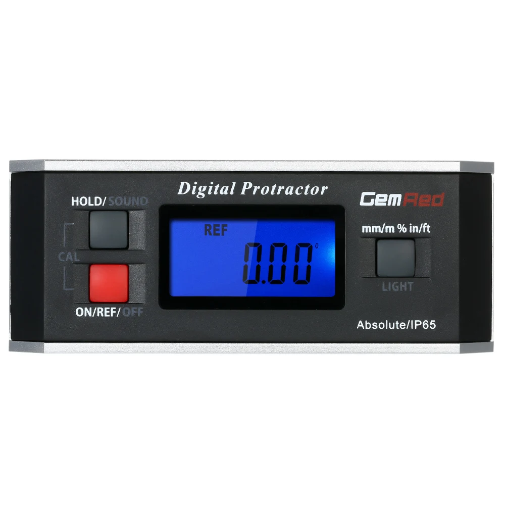 

Digital Protractor Inclinometer Angle Ruler Electronic Goniometer IP65 Protection Grade Angle Gauge 2.1in LCD Display Backlight