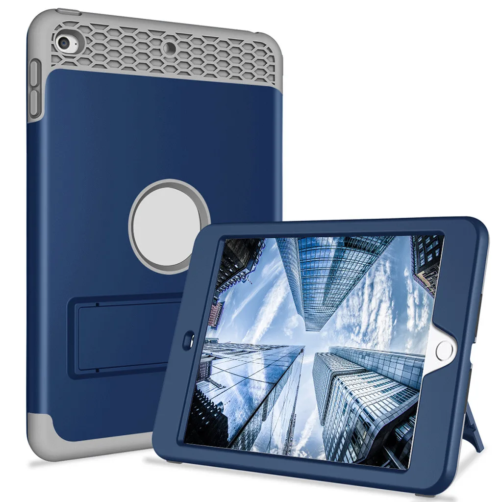 Противоударный чехол для ipad mini 1 2 3 4 Kids/ipad 5 2019 с подставкой и ремешком на руку