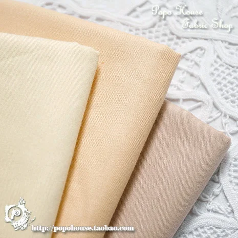 160cm*50cm cotton cloth handmade quilt patchwork fabric diy craft tilda doll skin cloth solid color scrapbooking sewing zakka