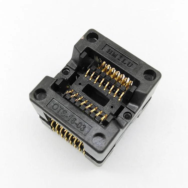 Бесплатный Тестовый выжигающий штырь SOP16 SOIC16 SO16 шаг разъема 1 27 мм ширина корпуса