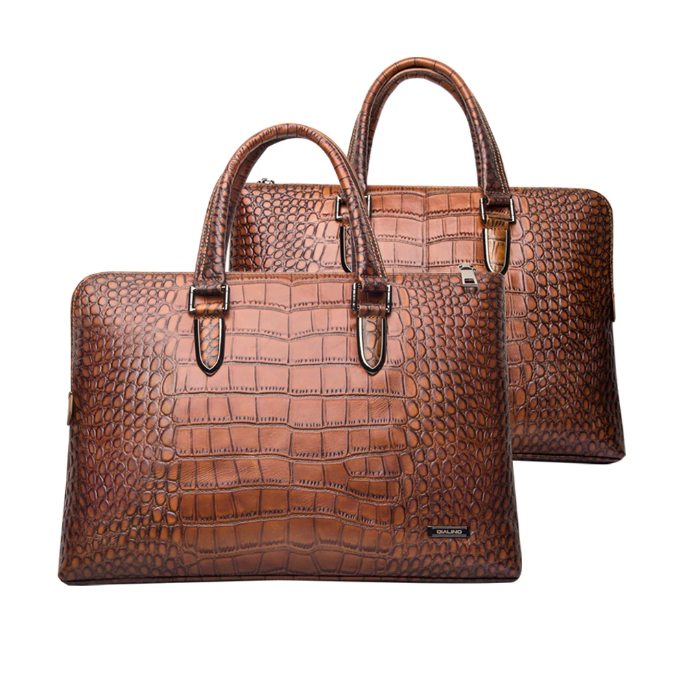 Prix pour Qialino véritable de mode en cuir sac d'ordinateur portable pour apple macbook air pro 11 12 13 15 multifonctionnel mallette pour macbook 13.3 pouces Prix pour Qialino véritable de mode en cuir sac d'ordinateur portable pour apple macbook air pro 11 12 13 15 multifonctionnel mallette pour macbook 13.3 pouces