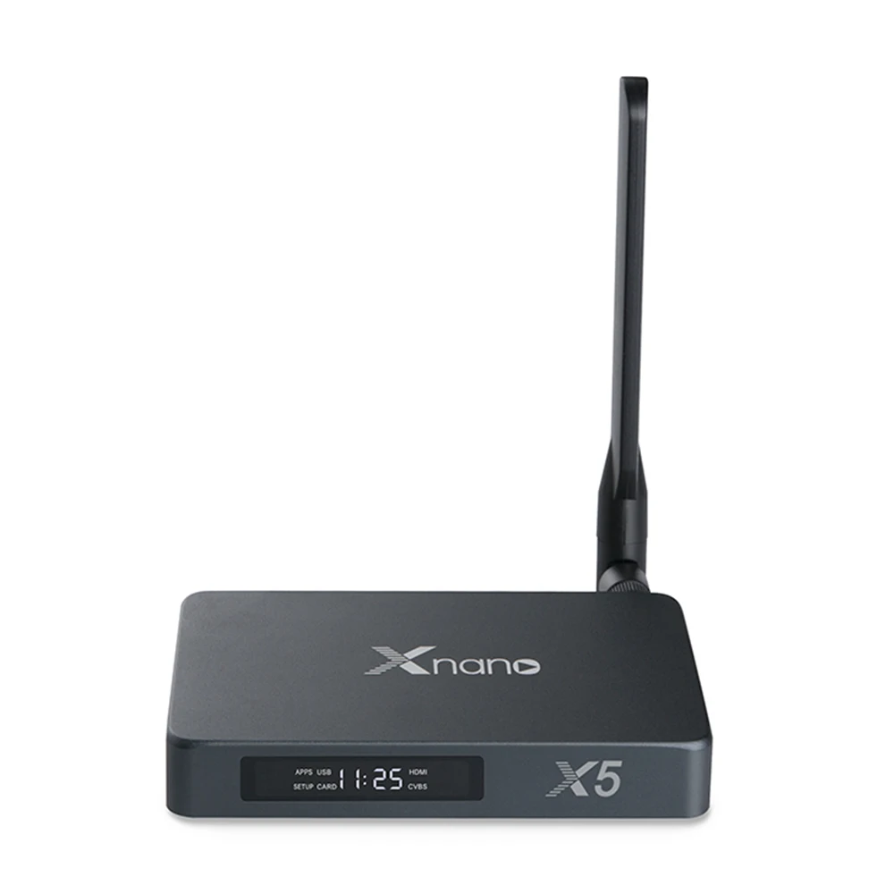 

Original Xnano X5 Smart TV BOX Android 6.0 +OpenWRT(NAS) Realtek1295 2G DDR4 16G USB3.0 WIFI Bluetooth4.0 1000M LAN Media Player