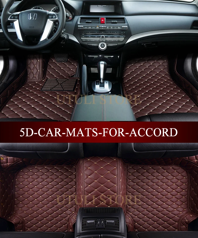 Custom Car Mats 3p Set To Suit Honda Accord Euro 7th Gen Version 2 CL9