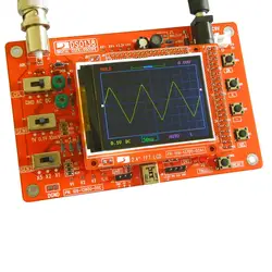 DSO138 цифровой осциллограф DIY Kit diy части для осциллографа делая Электронный диагностический инструмент обучения osciloscopio набор 1 Msps