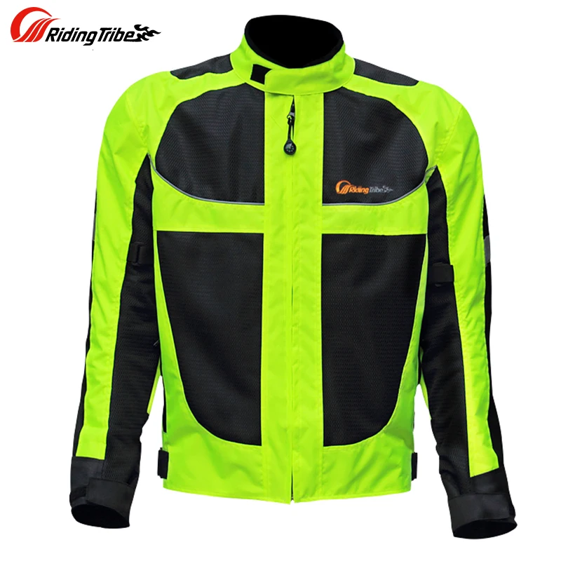 

Men motorcycle racing jackets men riding protection mesh motto turtles racing protective clothing breathable Reflective clothes