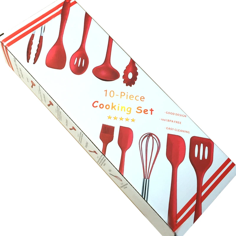 Kitchen Silicone Non-stick Cooking Spoon Spatula Ladle Egg Beaters Utensils Dinnerware Set Cooking Tools Accessories Supplies Kitchen Silicone Non-stick Cooking Spoon Spatula Ladle Egg Beaters Utensils Dinnerware Set Cooking Tools Accessories Supplies
