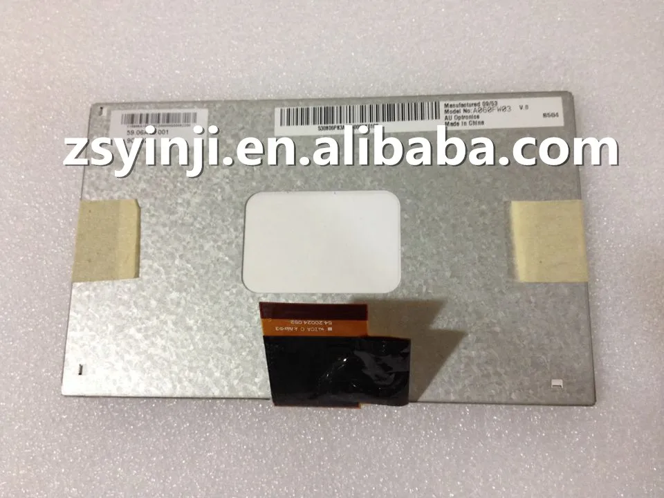 6'' 480*272 a-Si TFT-LCD panel A060FW03 V0 |