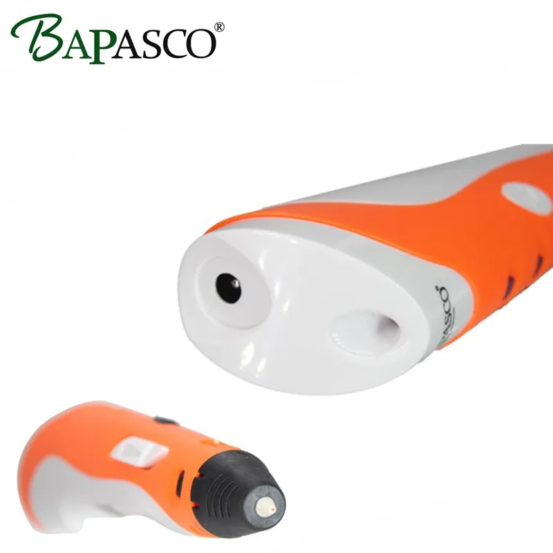 

New 3D pens Bapasco 1st Generation 3D Pen EU Adapter DIY 3D Printer Pen With 3Color 9M ABS Arts 3d pens For Kids Drawing Tools