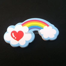 12 шт./упак. Радуга торт вставленная карта, маленький мусс кольцо, Тирамису, сыр, помадка торт украшения инструменты