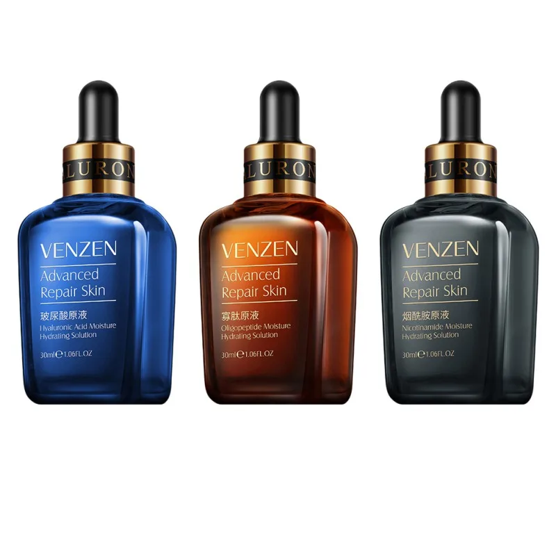 

New Arrival Shrinking Pores Hyaluronic Acid Nicotinamide Solution Moisturizing Brighten Skin Color Face Serum