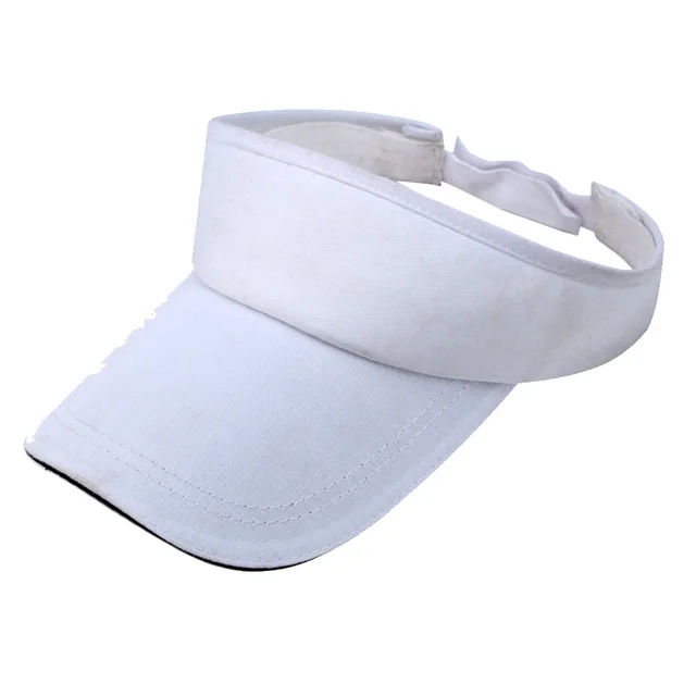 NEW Women Men Adjustable Half Head Sun Protection Visor Baseball Golf
