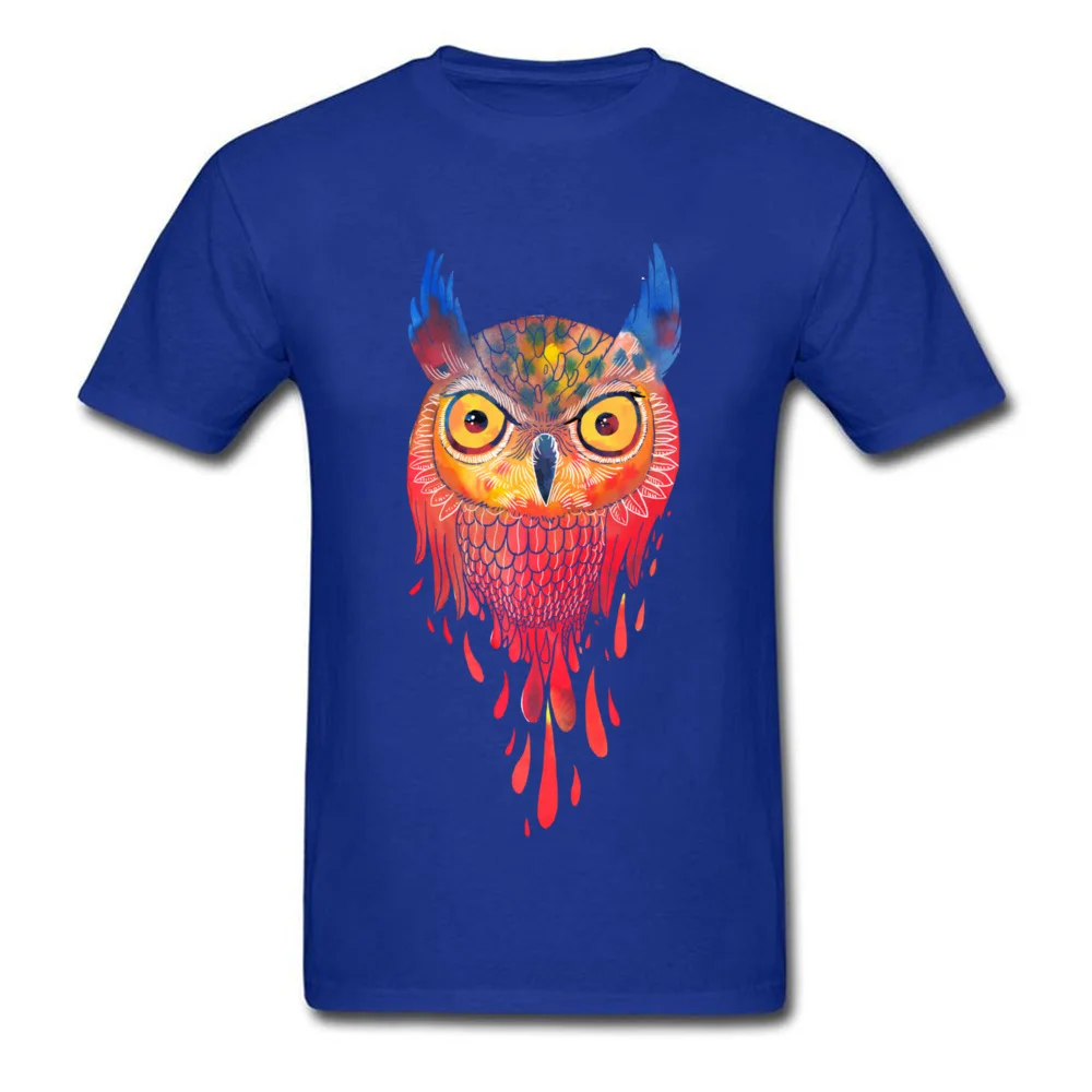 OWL watercolor_blue