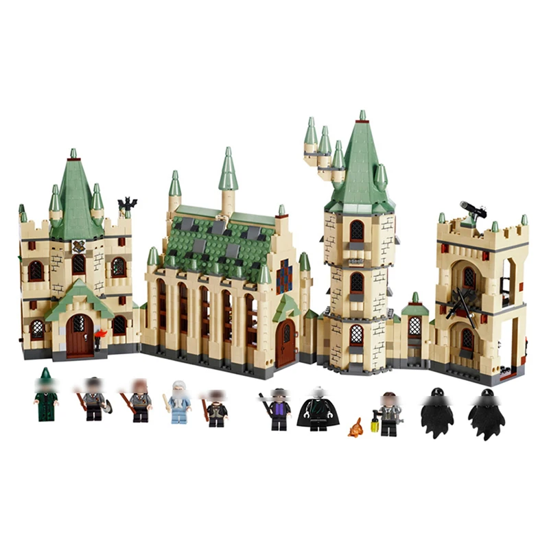 

Legoing 4842 1340Pcs Creative Movies The Hogwarts castle Set Compatible LegoNGLY Building Blocks Bricks Toys