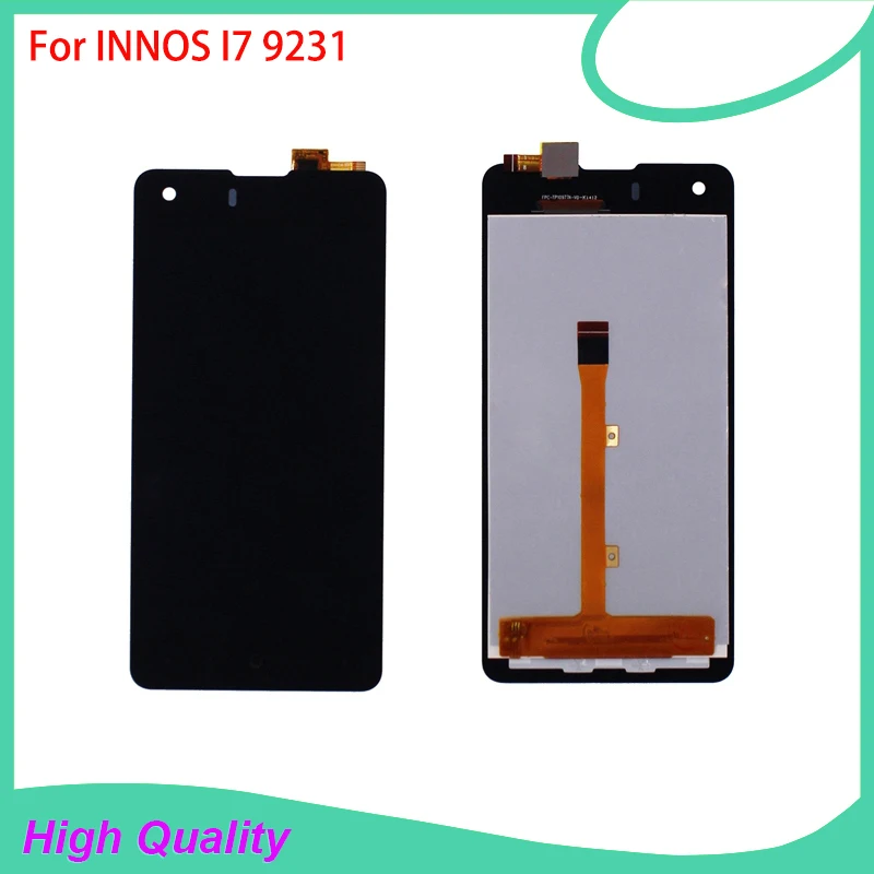 

10PC/Lot LCD Display Touch Screen For INNOS I7 9231 9231t Black Color High Screen Mobile Phone LCDs Free Shipping