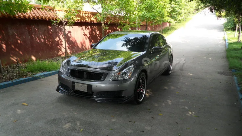 2007-2010 Infiniti G35 G37 4D Sedan JP Style Front Lip CF (18)