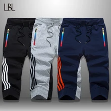 Мужские повседневные шорты Летние мужские шорты для бега трусцой дышащие мужские шорты 3 шт. спортивная одежда короткие спортивные штаны до колена мужские