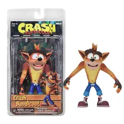 NECA оригинальная игра Crash Bandicoot Sane Trilogy фигурка модель игрушка; подарок