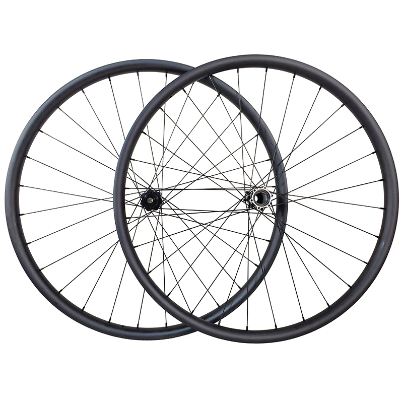 

1290g 29er MTB XC 30mm Asymmetric hookless lefty 2.0 22mm depth straight pull carbon wheels 240 rear hub left hand wheels