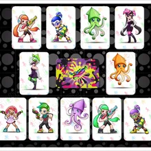 HVTSQGJ новая популярная Акция 11 шт. 215 чип splatoon 2 печатная NFC карта написанная Tagmo может работать для переключателя