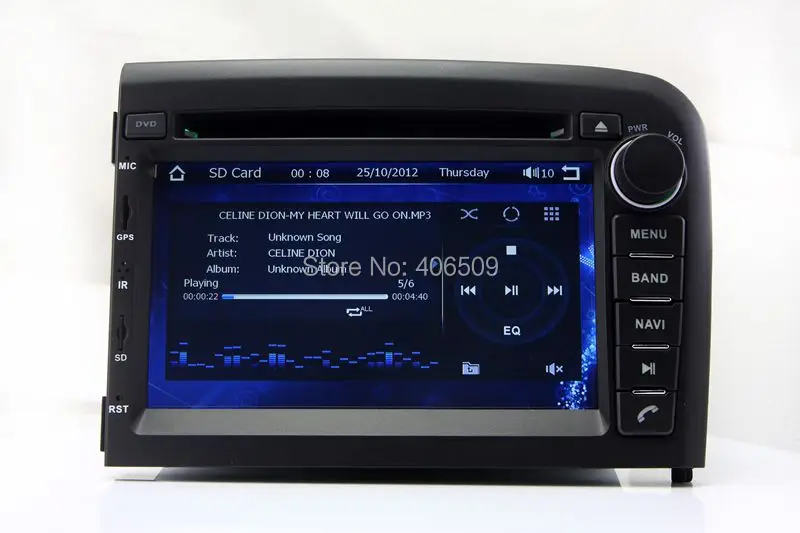 2-Din в приборной панели автомобиля dvd-плеер для Volvo S80 1998-2006 с gps навигационной радио Bluetooth/USB/SD/AUX стерео Авто Аудио