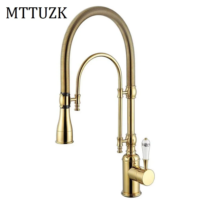 Solid Brass Pull Down Kitchen Faucet Solid Brass Pull Down Kitchen Faucet
