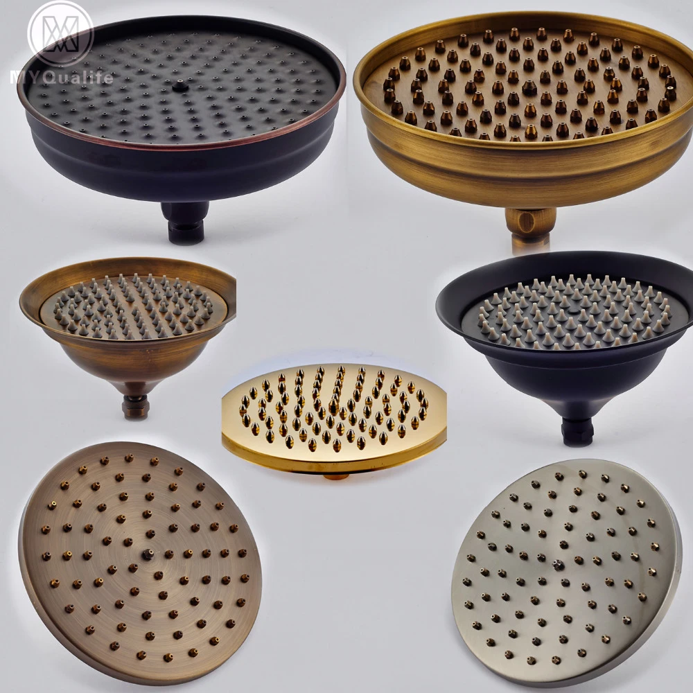 Free Shipping Brass Rainfall Shower Head Round Shape 8 -inch Rain Bathroom Showerhead Hand Shower Free Shipping Brass Rainfall Shower Head Round Shape 8 -inch Rain Bathroom Showerhead Hand Shower