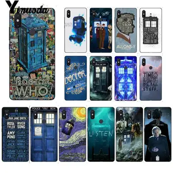 

Yinuoda Doctor who tardis illustrations blue Phone Case for Xiaomi Redm4X 6A 5A 7A Redmi5 5Plus Note8 8Pro 7 mi A1 A2Lite