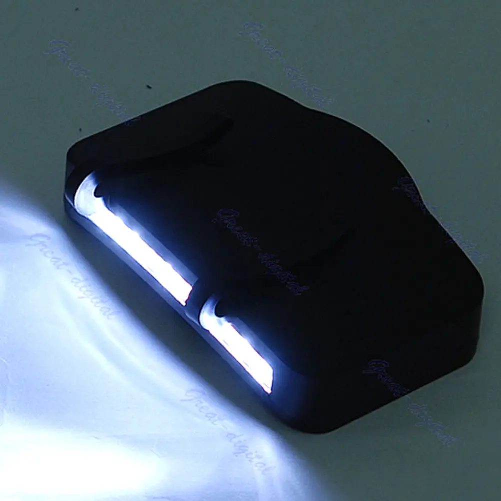 Черный 11 светодиодный светильник для кемпинга Кепка/шляпа светильник|hat light|cap