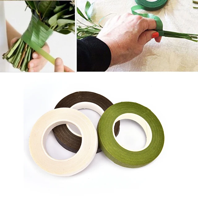 Floral Stem Tape Corsages Buttonhole Artificial Flower Stamen Wrap Florist Green Tapes Hot Sale