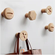 Leather+ brass Mint Green Hook Wall-mounted Hooks DIY Hanger Wall Decoration Scarf Hat and Bag Storage Hanger